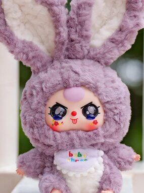 Baby Three Lily Rabbit Town (Ming Ming) Confirmed Purple Bunny Sparkle Eyes